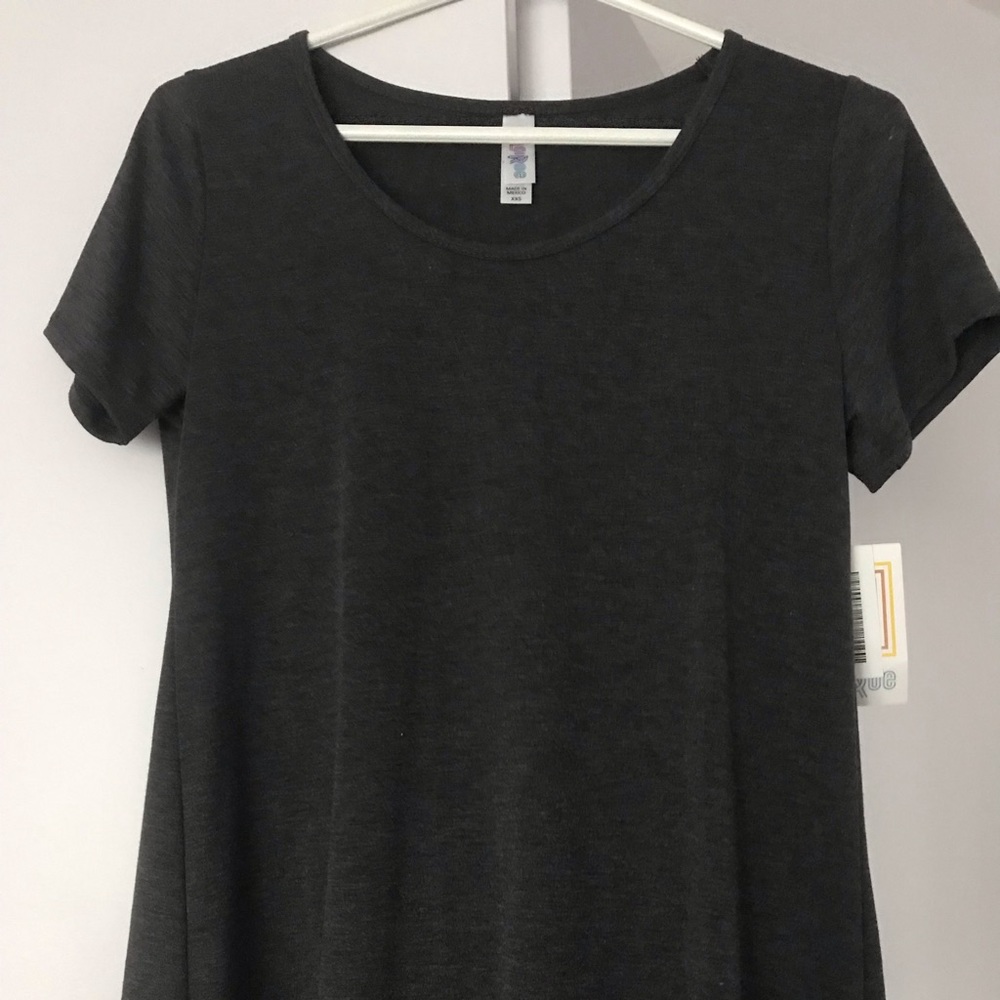 XXS grey lularoe classic T-shirt